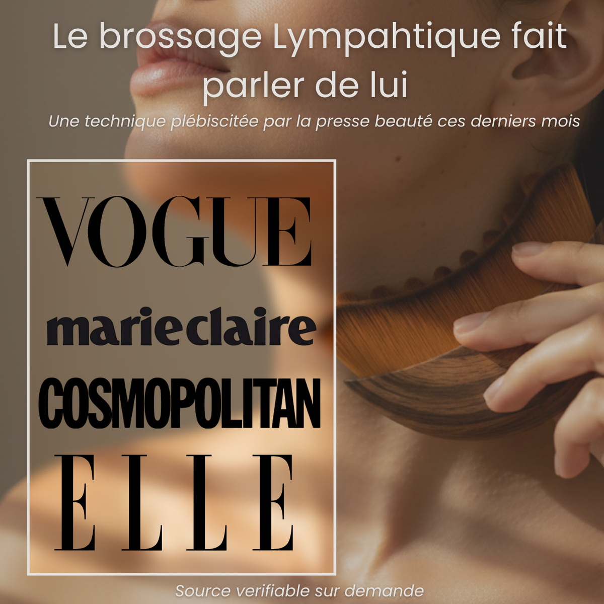 L'Expert Sculpt - Brosse de Drainage Lymphatique pour visage