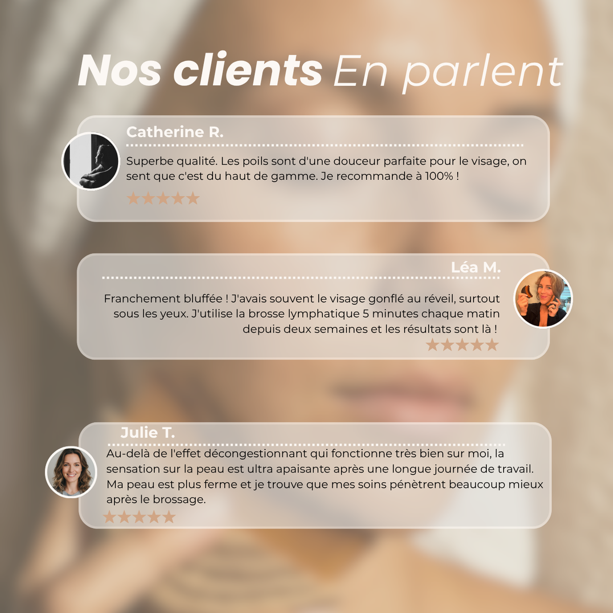 L'Expert Sculpt - Brosse de Drainage Lymphatique pour visage