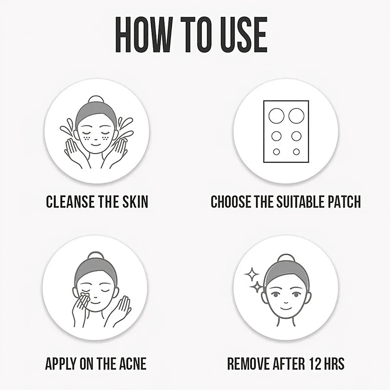 720pcs/set Professional Invisible Acne Pimple Patch Face Skin Care Repair Acne Healing Absorbing Spot Sticker For Men Women