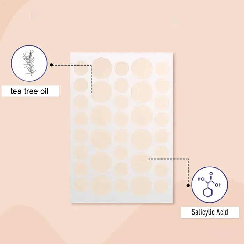 720pcs/set Professional Invisible Acne Pimple Patch Face Skin Care Repair Acne Healing Absorbing Spot Sticker For Men Women